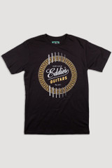 Eddie's GUitars Rosette Shirt Black