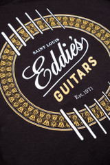 Eddie's GUitars Rosette Shirt Black