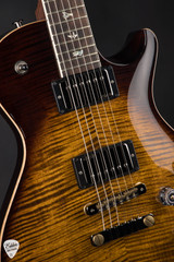 Paul Reed Smith Eddie’s Guitars Wood Library McCarty 594 Singlecut Brazilian Rosewood Neck Black Gold Burst Electric Guitar
