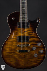 Paul Reed Smith Eddie’s Guitars Wood Library McCarty 594 Singlecut Stained Neck Ebony Black Gold Burst Electric Guitar