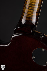 Paul Reed Smith Eddie’s Guitars Wood Library McCarty 594 Singlecut Stained Neck Ebony Black Gold Burst Electric Guitar