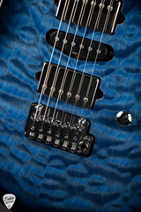 Suhr Modern Quilt Maple & Black Limba Trans Whale Blue Burst Electric Guitar