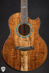 Kevin Ryan Signature Series Paradiso Grand Concert Acoustic Guitar with Spalted Koa