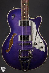 Duesenberg Starplayer TV Galaxy Burst Purple Electric Guitar