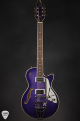 Duesenberg Starplayer TV Galaxy Burst Purple Electric Guitar