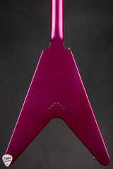 Gibson Custom Shop Made 2 Measure Flying V Custom Gloss Pink Sparkle Electric Guitar