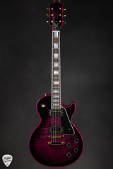 Gibson Custom Shop Made 2 Measure Les Paul Custom Figured Gloss Pink Widow Electric Guitar