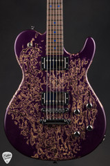 James Tyler Mongoose Special Electric Guitar in Wine-Ou Shmear