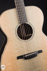 McNally OM Custom Acoustic Guitar with Bearclaw Blue Sitka Spruce & African Blackwood