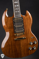 2024 Gibson SG Supreme Electric Guitar Koa Natural serial number 226340366