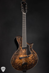 2021 LHT Fugue Electric Archtop Guitar in Patina & Sapele