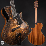 2021 LHT Fugue Electric Archtop Guitar in Patina & Sapele