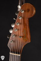 Fender Custom Shop Master Built 1963 Stratocaster Ultra Relic Electric Guitar in Faded Sonic Blue