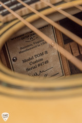 2017 – Huss & Dalton OM Custom Acoustic Guitar with Bearclaw Italian Spruce & Ziricote