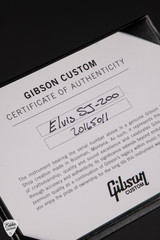 Gibson Elvis Acoustic Guitar SJ-200 Ebony