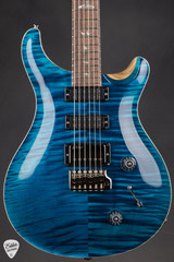Paul Reed Smith Electric Guitar Eddie’s Guitars Wood Library Studio Swamp Ash and Brazilian Blue Matteo
