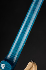 Paul Reed Smith Electric Guitar Eddie’s Guitars Wood Library Studio Swamp Ash and Brazilian Blue Matteo
