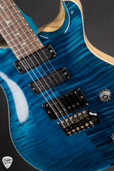 Paul Reed Smith Electric Guitar Eddie’s Guitars Wood Library Studio Swamp Ash and Brazilian Blue Matteo