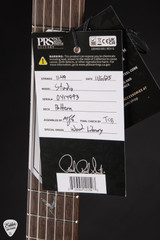 Paul Reed Smith Electric Guitar Eddie’s Guitars Wood Library Studio Swamp Ash and Brazilian Blue Matteo
