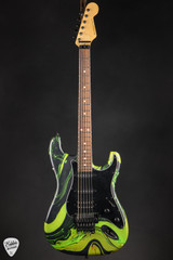 Nash S81 Electric Guitar Custom Paint Over Paint Swirl