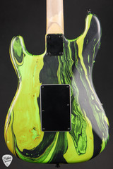 Nash S81 Electric Guitar Custom Paint Over Paint Swirl