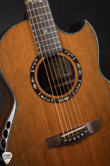 2021 – Kevin Ryan Paradiso Grand Concert Acoustic Guitar with Moonglow Redwood & Brazilian Rosewood