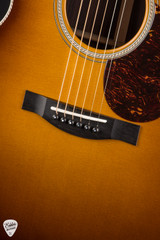 Santa Cruz OM Grand Acoustic Guitar with Moon Spruce & Indian Rosewood