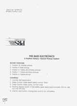 1987 - Paul Reed Smith Bass 4 - Pearl White