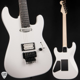 Charvel USA Custom Shop San Dimas HS Floyd Rose Electric Guitar in Snow White