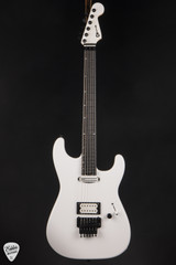 Charvel USA Custom Shop San Dimas HS Floyd Rose Electric Guitar in Snow White