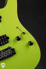 Suhr Modern Roasted Electric Guitar in Lime Green Metallic