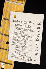Nash S63 Electric Guitar in Surf Green