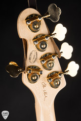 Sandberg Limited Edition California V-TM Ida Nielsen Signature 5 String Bass Guitar in Strawberry Milkshake