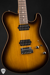 Suhr Oso Short-Scale Electric Guitar in 2 Tone Tobacco Burst