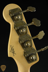 Fender Custom Shop 66 Jazz Bass Journeyman Relic - Aged Black