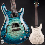 Paul Reed Smith Private Stock 11895 Hollowbody I Piezo Quilted Maple Swamp Ash electric guitar in Sub Zero Glow