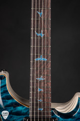 Paul Reed Smith Private Stock 11895 Hollowbody I Piezo Quilted Maple Swamp Ash electric guitar in Sub Zero Glow