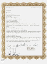 PRS Private Stock Spec Sheet