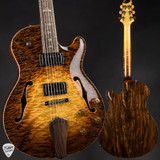 Paul Reed Smith Private Stock #12140 Singlecut Archtop II Curly Maple Sandstorm Glow Electric Guitar