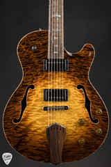 Paul Reed Smith Private Stock #12140 Singlecut Archtop II Curly Maple Sandstorm Glow Electric Guitar
