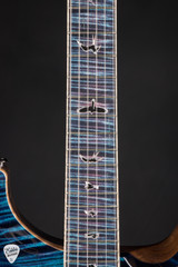 Paul Reed Smith Private Stock #12131 Custom 24 Curly Maple Aqua Violet Electric Guitar