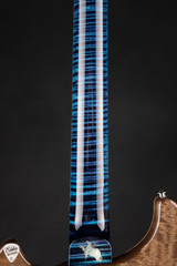 Paul Reed Smith Private Stock #12131 Custom 24 Curly Maple Aqua Violet Electric Guitar