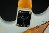 2024 - Fender Custom Shop 1961 Stratocaster Heavy Relic - Super Faded Aged Sonic Blue Over 3-Tone Sunburst