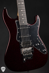 Suhr Pete Thorn Custom HSS Electric Guitar in Red Sparkle