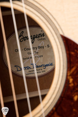 Bourgeois OM Country Boy Professional Series Satin Acoustic Guitar with Sitka Spruce & Mahogany