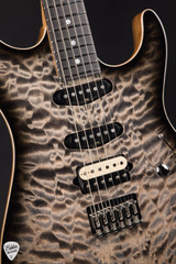 Suhr Standard Roasted Faded Transparent Charcoal Burst Electric Guitar