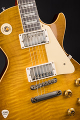 Gibson Custom Shop PSL ’59 Les Paul Standard Reissue VOS Green Lemon Fade Electric Guitar