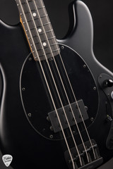 Ernie Ball Music Man DarkRay Stealth Black Bass Guitar