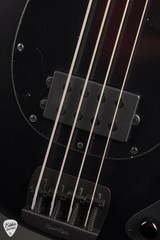 Ernie Ball Music Man DarkRay Stealth Black Bass Guitar