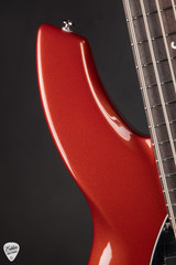 Ernie Ball Music Man Bongo 6 HH Bass Guitar in Blood Orange